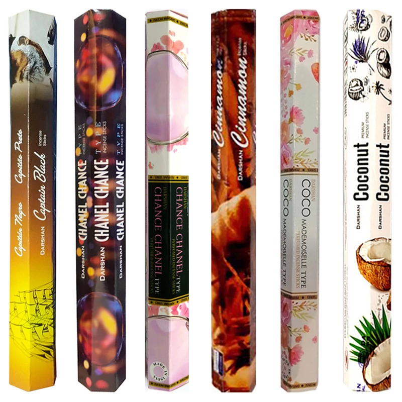 عود دارشان مدل ترکیبی کد Mix613 مجموعه 6 عددی