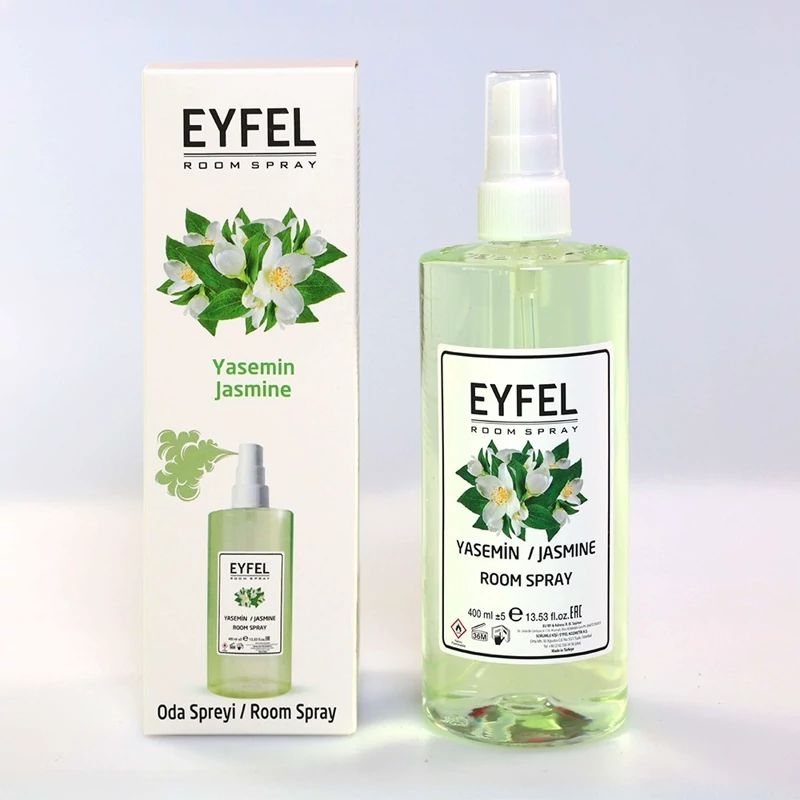اسپری خوشبوکننده  ایفل مدل گل یاس (َJasmine) اصل ترکیه حجم 400 میلی لیتر