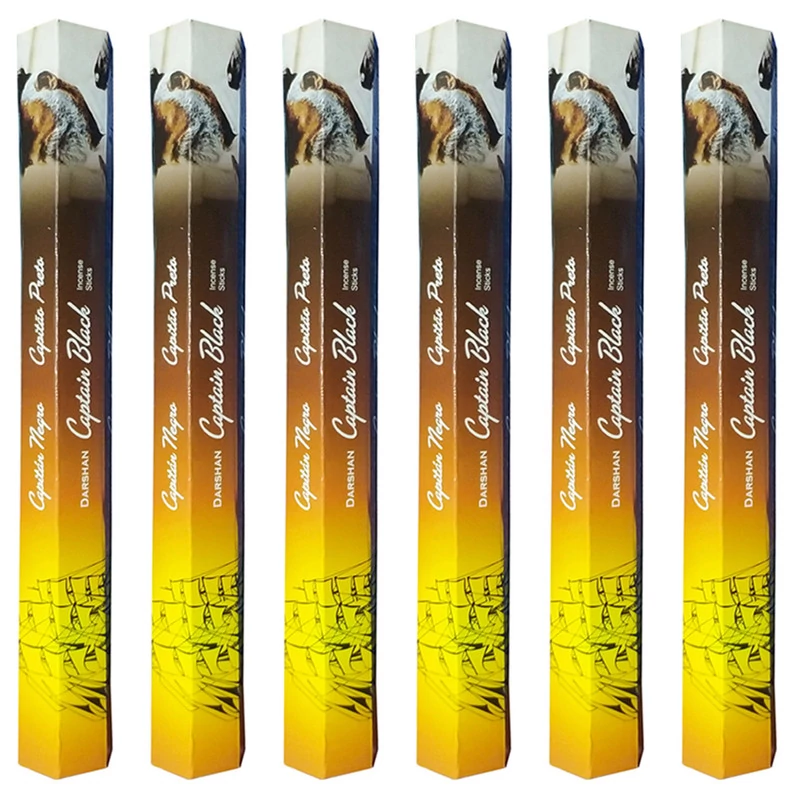 عود دارشان مدل کاپیتان بلک کد 06 مجموعه 6 عددی