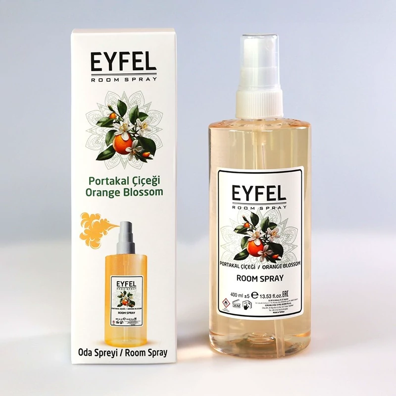 اسپری خوشبوکننده  ایفل مدل شکوفه پرتقال (َOrange Blossom) اصل ترکیه حجم 400 میلی لیتر