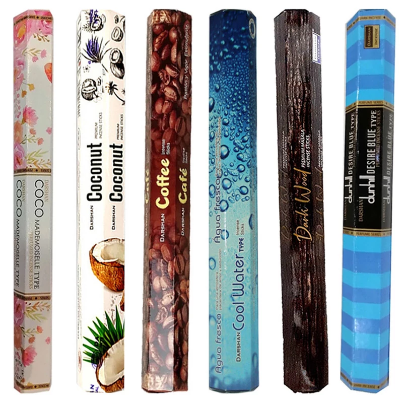 عود دارشان مدل ترکیبی کد Mix633 مجموعه 6 عددی