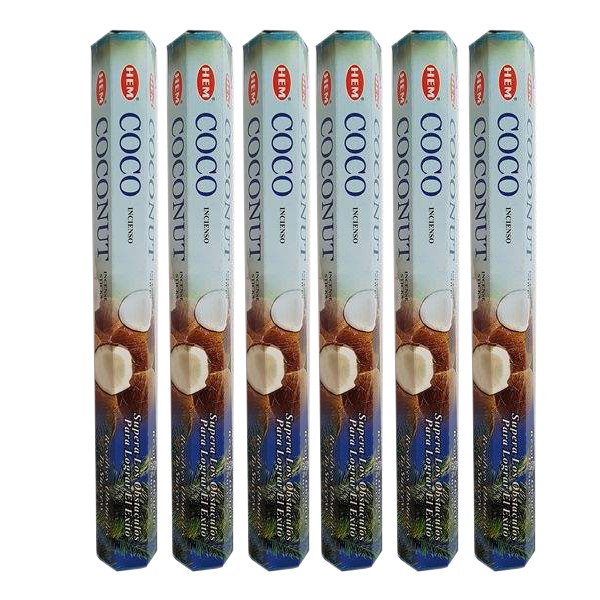 عود هم مدل Coconut بسته 6 عددی