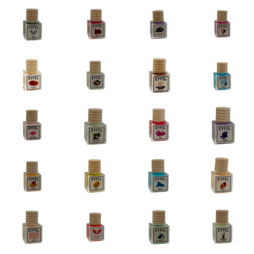 خوشبوکننده خودرو مدل All Scent حجم 10 میلی لیتر مجموعه 20 عددی