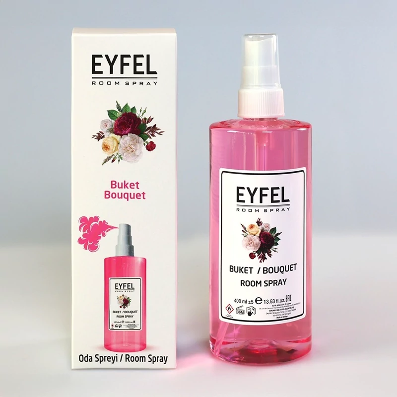 اسپری خوشبوکننده  ایفل مدل دسته گل (َBouquet) اصل ترکیه حجم 400 میلی لیتر