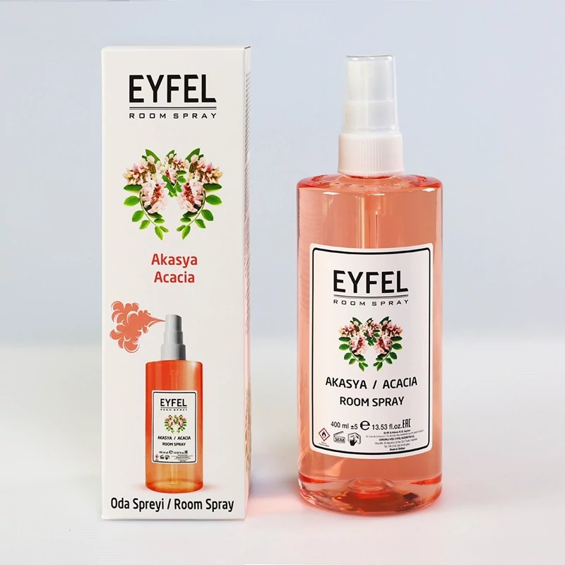 اسپری خوشبوکننده  ایفل مدل اقاقیا (َAcacia) اصل ترکیه حجم 400 میلی لیتر