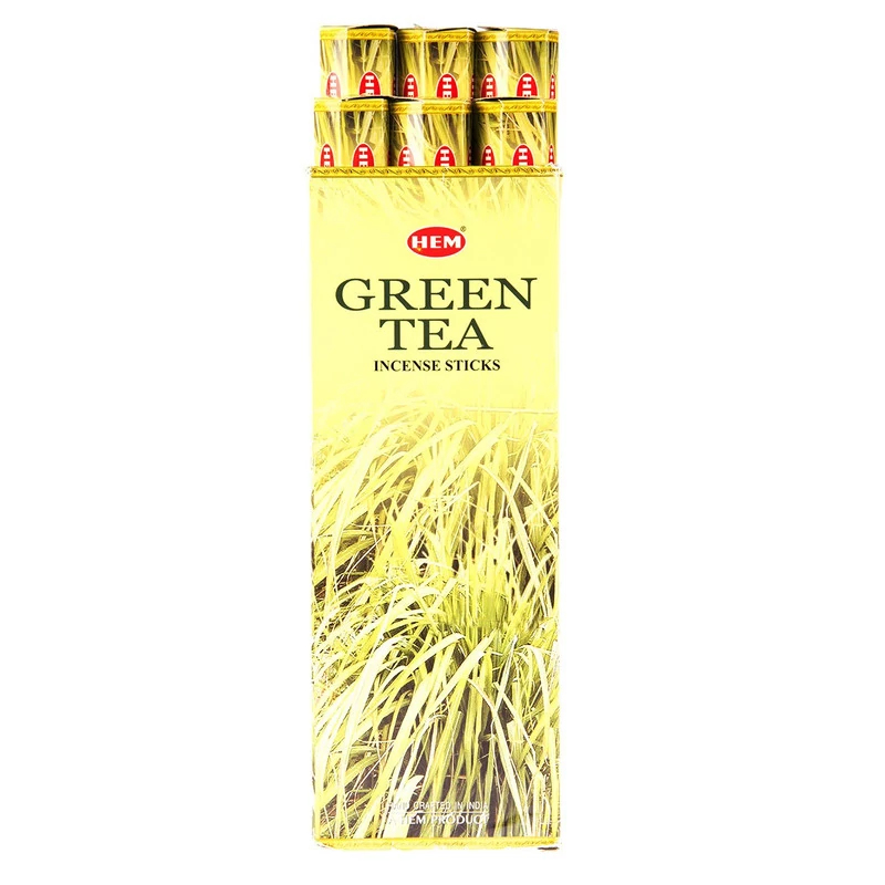 عود هم مدل Green Tea کد 1036 6 بسته 20 عددی