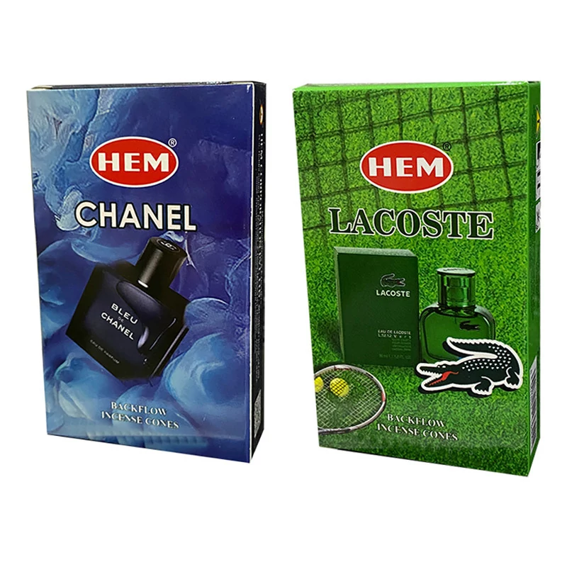 عود هم مدل آبشاری رایحه شنل و لاکوست دو بسته 10 عددی